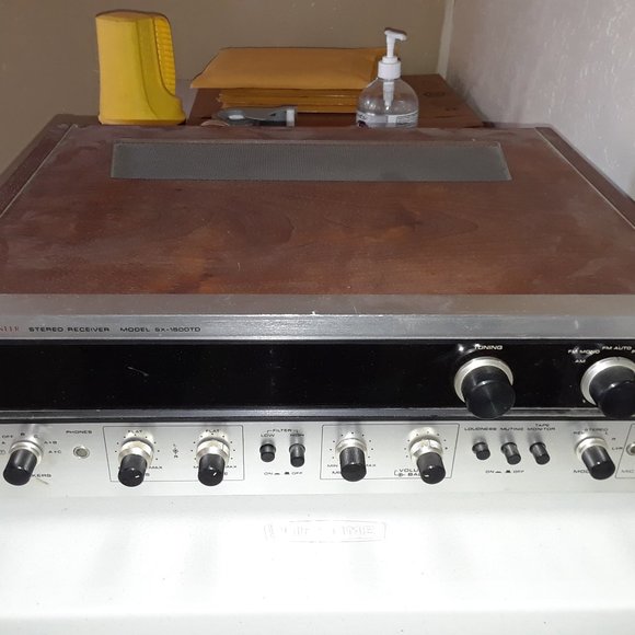 Vintage Pioneer sx-1500td stereo receiver with original box and manuals - Picture 8 of 16